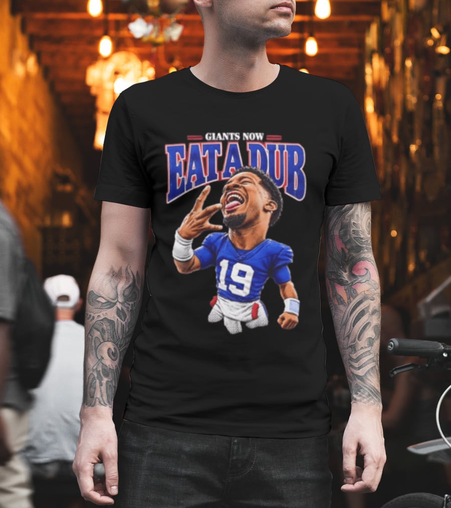 Jameis Winston Giants Now Eat A Dub Caricature T-Shirt