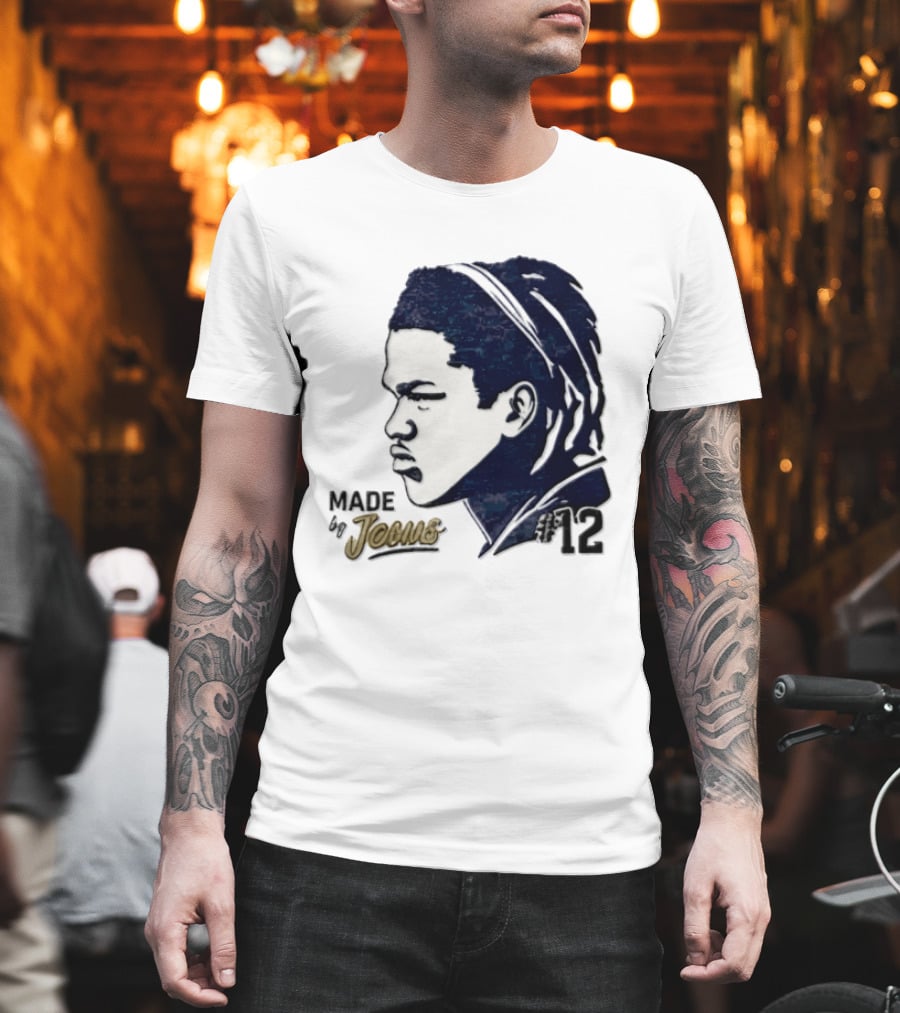 Milwaukee Brewers Made For Jesus 12 Baseball T-Shirt