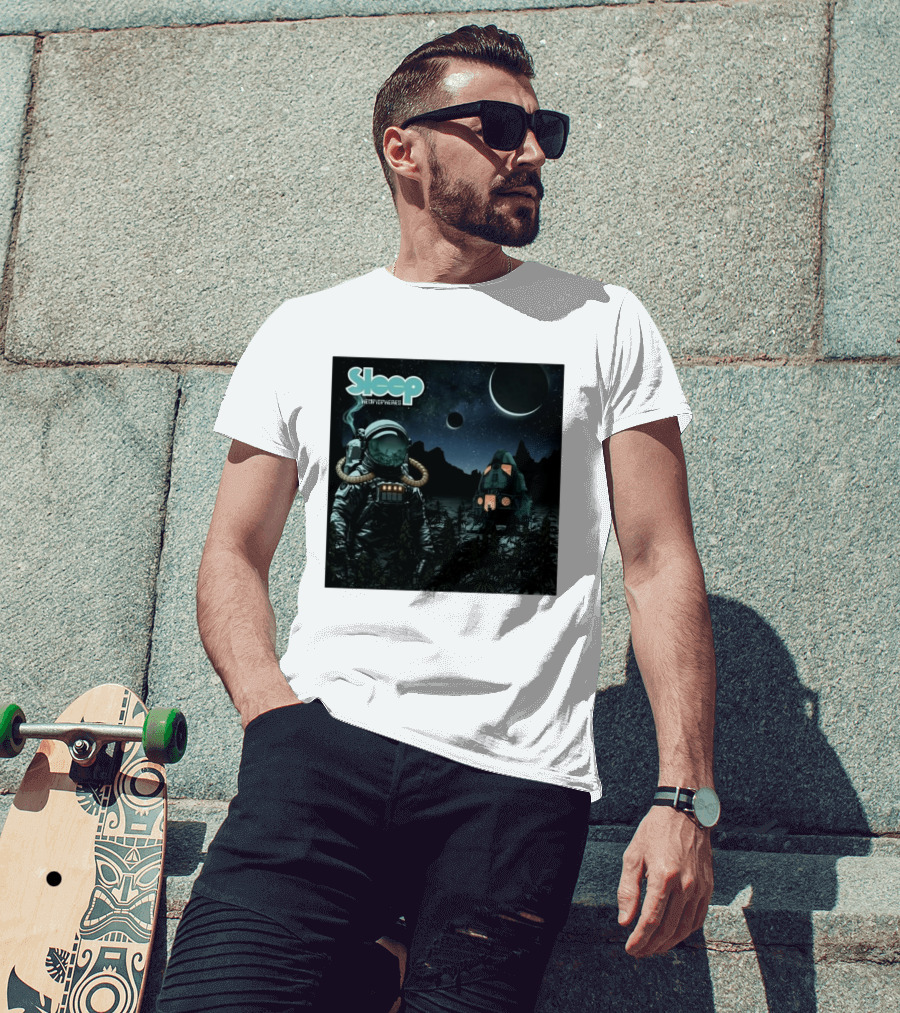 Sleep Hempispheres Space Doom Metal Stoner Band Album T-Shirt