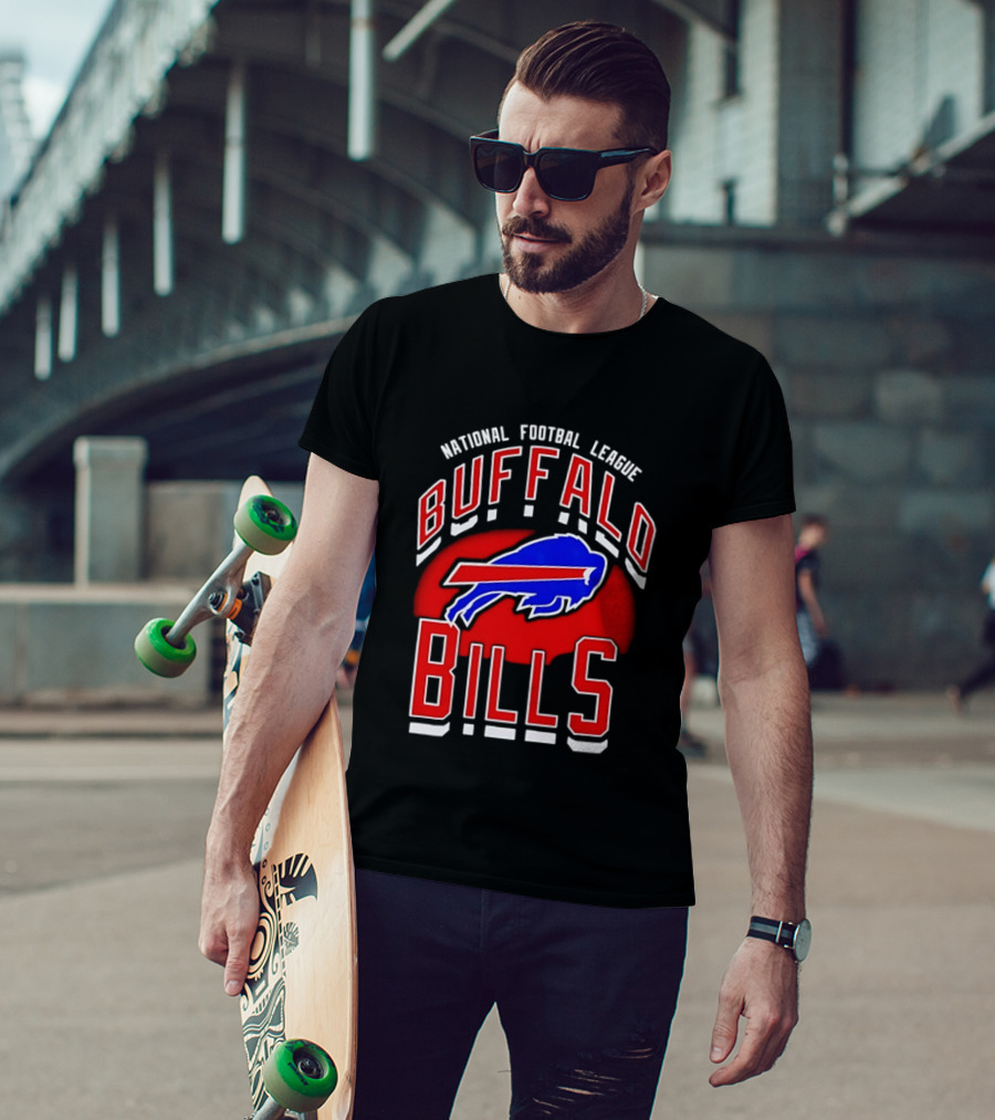 Buffalo Bills National Football League Team Iconic Buffalo T-Shirt
