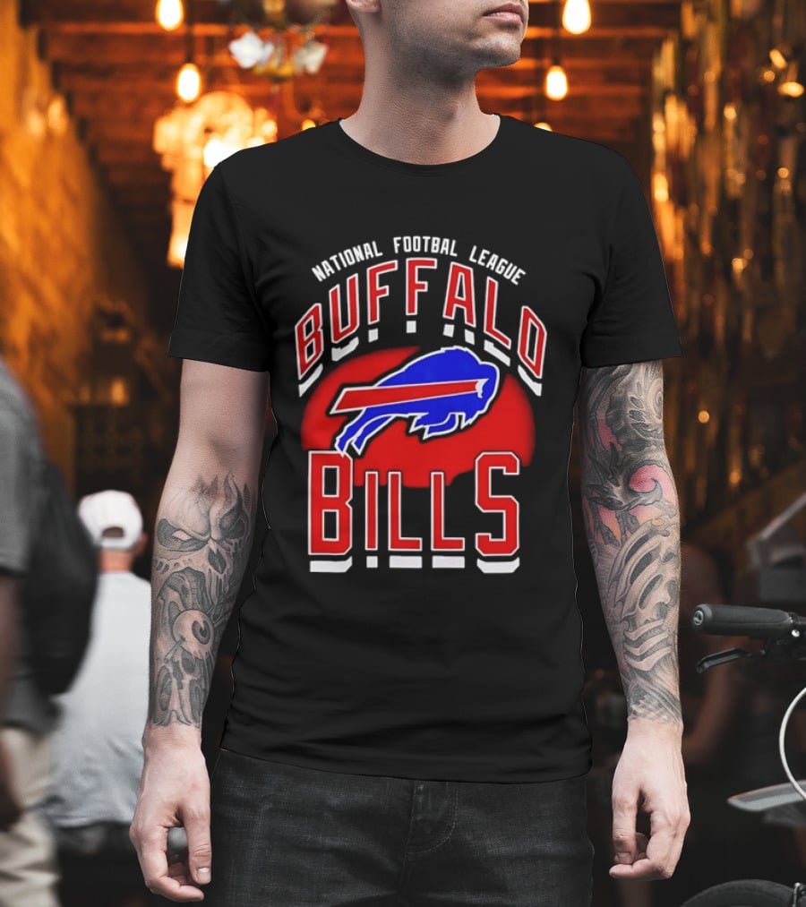 Buffalo Bills National Football League Team Iconic Buffalo T-Shirt