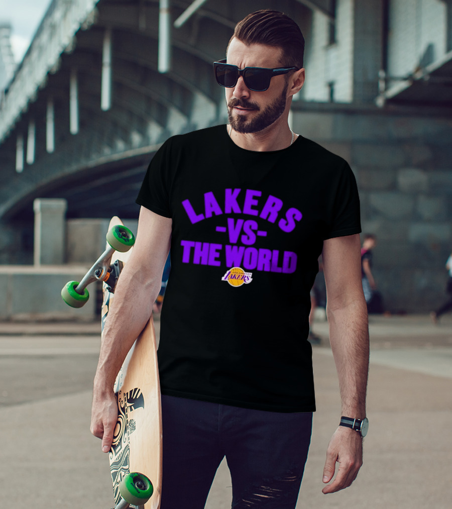 Los Angeles Lakers Vs The World NBA Basketball Lakers T-Shirt