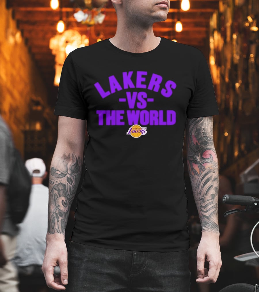 Los Angeles Lakers Vs The World NBA Basketball Lakers T-Shirt