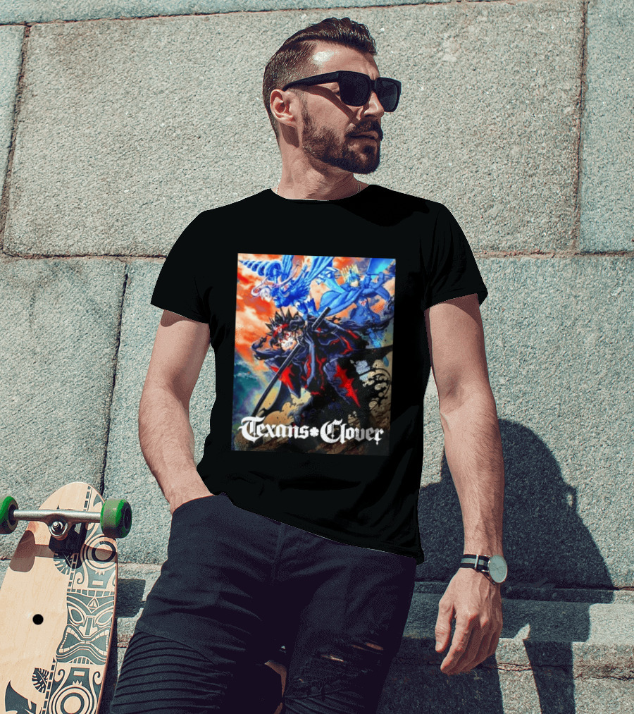 Texans Clover Asta Yuno Noelle Silva Anime T-Shirt