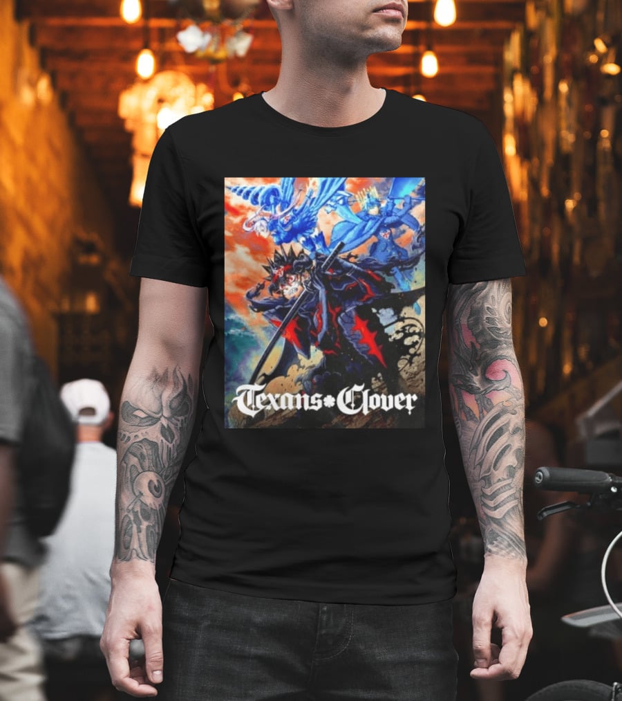 Texans Clover Asta Yuno Noelle Silva Anime T-Shirt