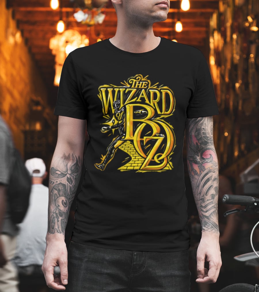 The Wizard Of Boz 9 Pittsburgh Steelers Football Magic T-Shirt