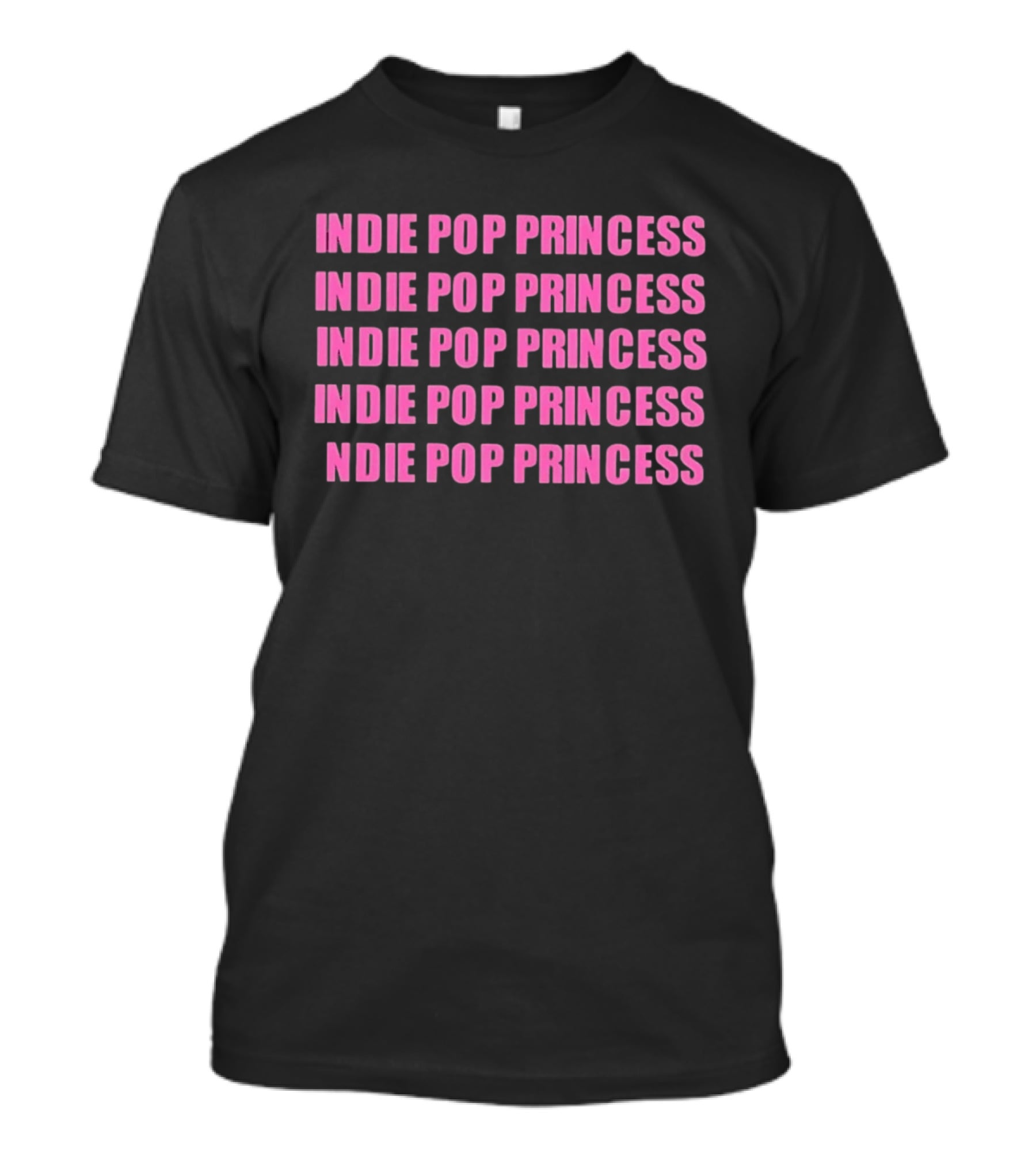 Indie Pop Princess Music Aesthetic Y2K Nostalgia Retro Vibes T-Shirt