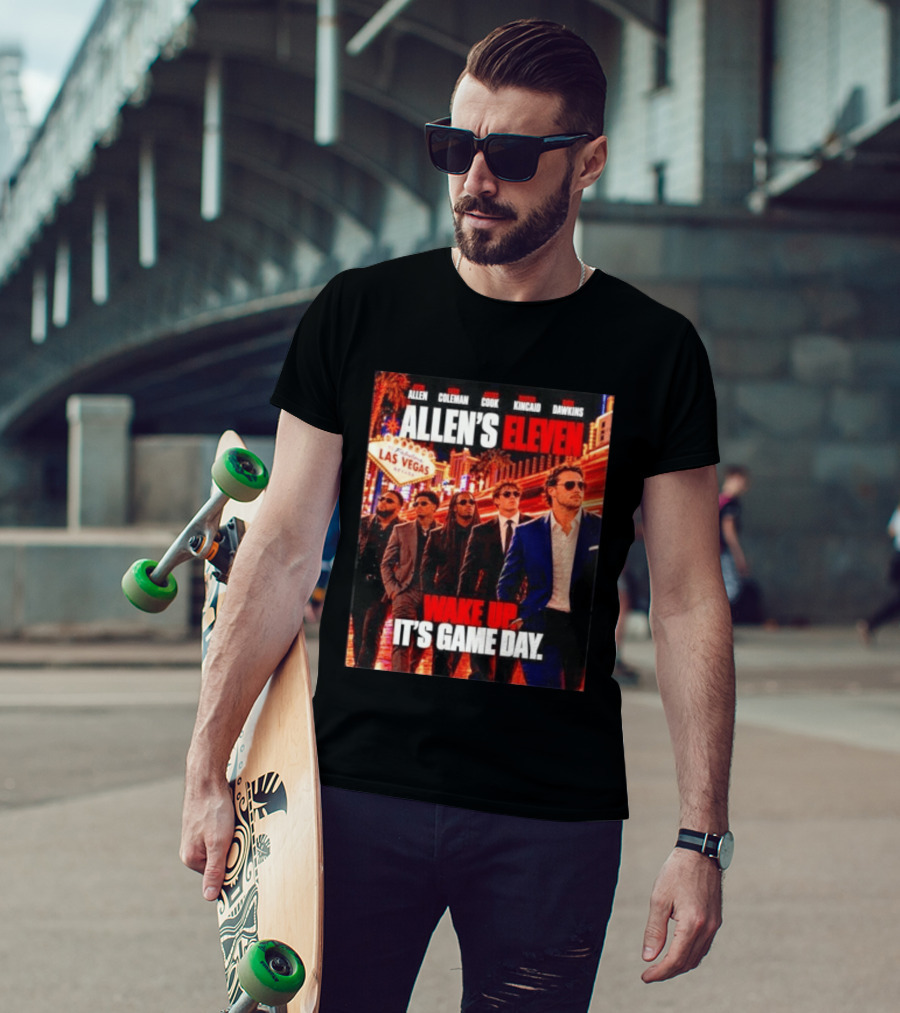 Allen's Eleven Wake Up It's Game Day Las Vegas T-Shirt