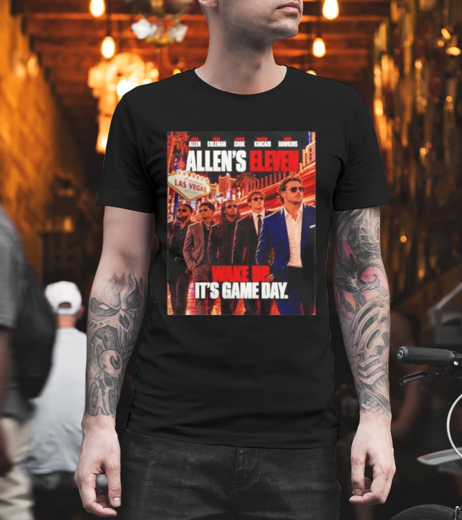 Allen's Eleven Wake Up It's Game Day Las Vegas T-Shirt