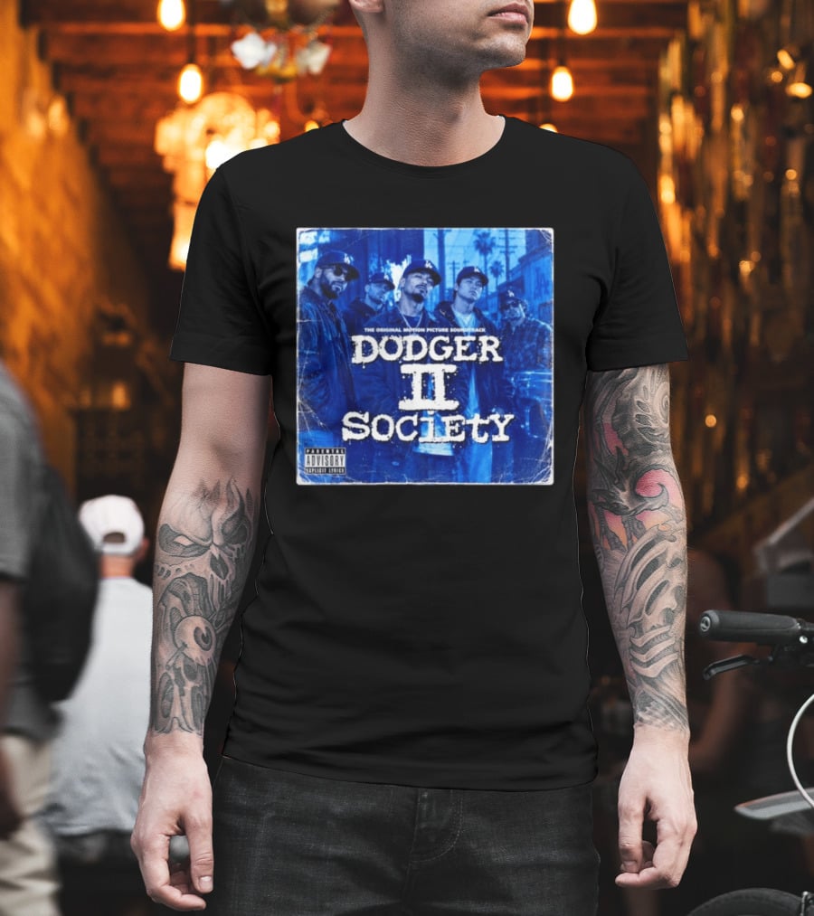 Dodger II Society The Original Motion Picture Soundtrack Urban Crew T-Shirt