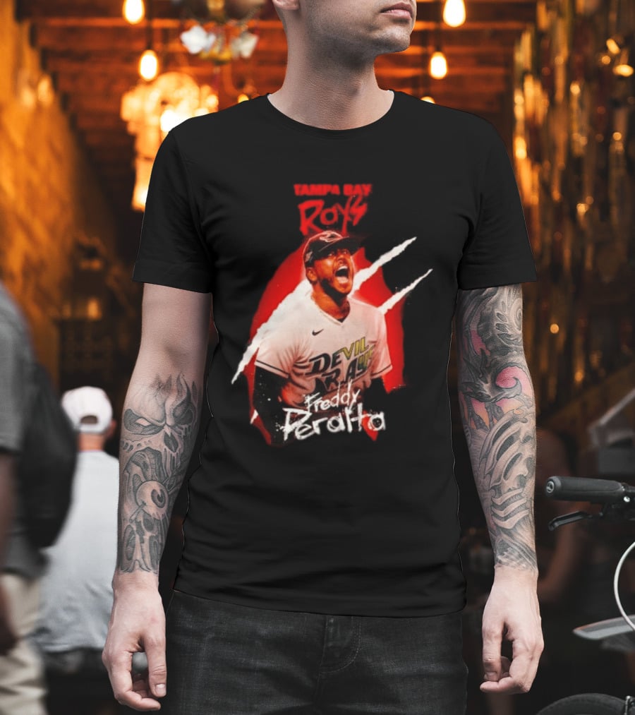 Freddy Peralta Tampa Bay Devil Rays MLB Devil Rays T-Shirt