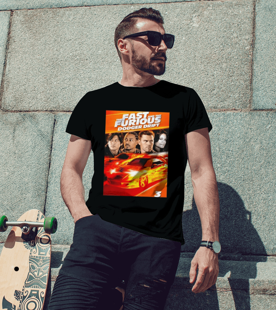 The Fast And The Furious Dodger Drift 3 T-Shirt