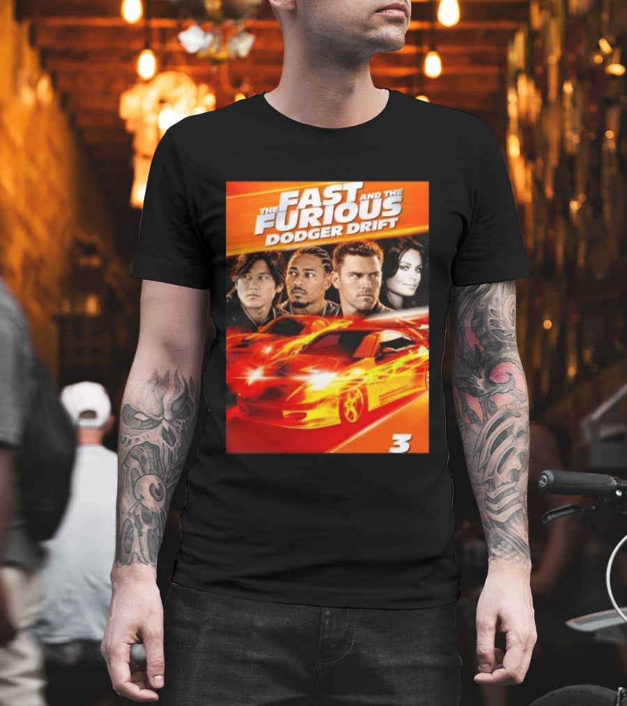 The Fast And The Furious Dodger Drift 3 T-Shirt