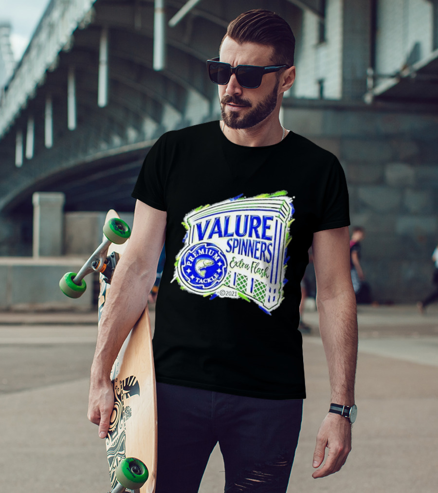 Value Spinners Premium Tackle Extra Flash 2021 T-Shirt