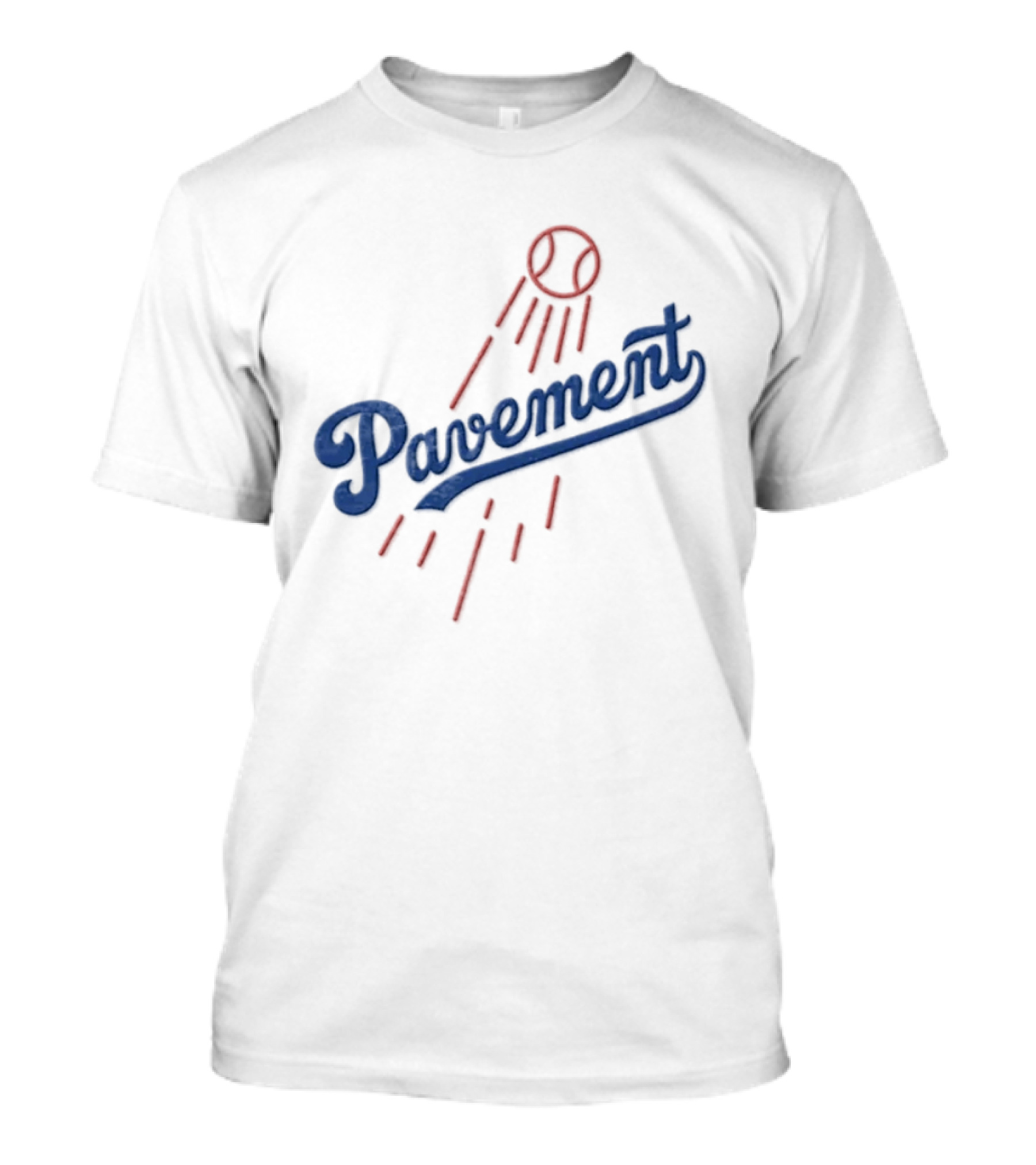 Pavement Indie Rock 90s Baseball Aesthetic T-Shirt