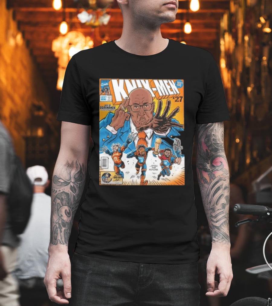 Knix Men Age Of Dominance Continues New York Knicks Comic Issue #27 T-Shirt