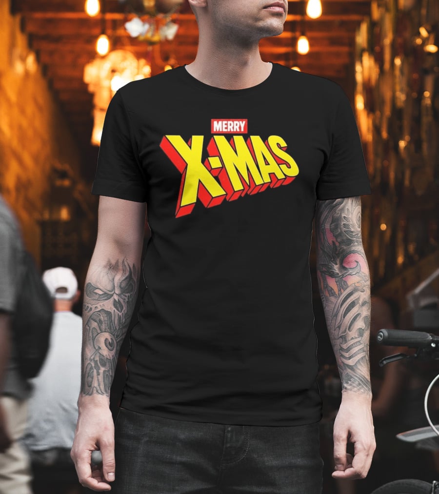 Merry X Mas Marvel Holiday T-Shirt
