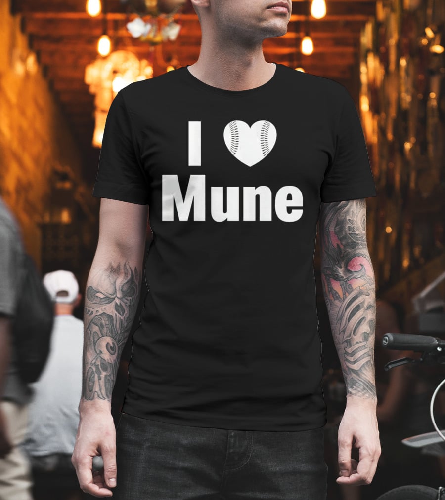 Munetaka Murakami I Love Mune Baseball Fan T-Shirt