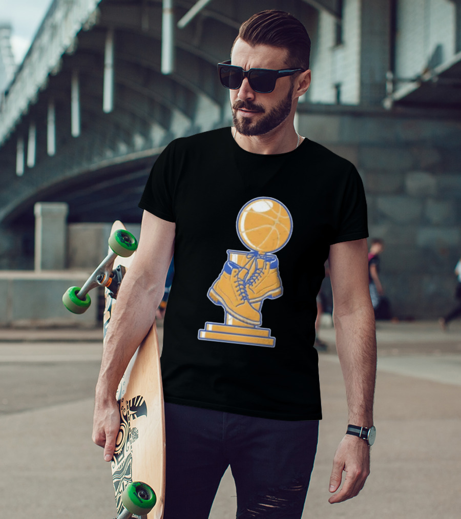 New York Knicks Basketball Timberland Boots Trophy T-Shirt