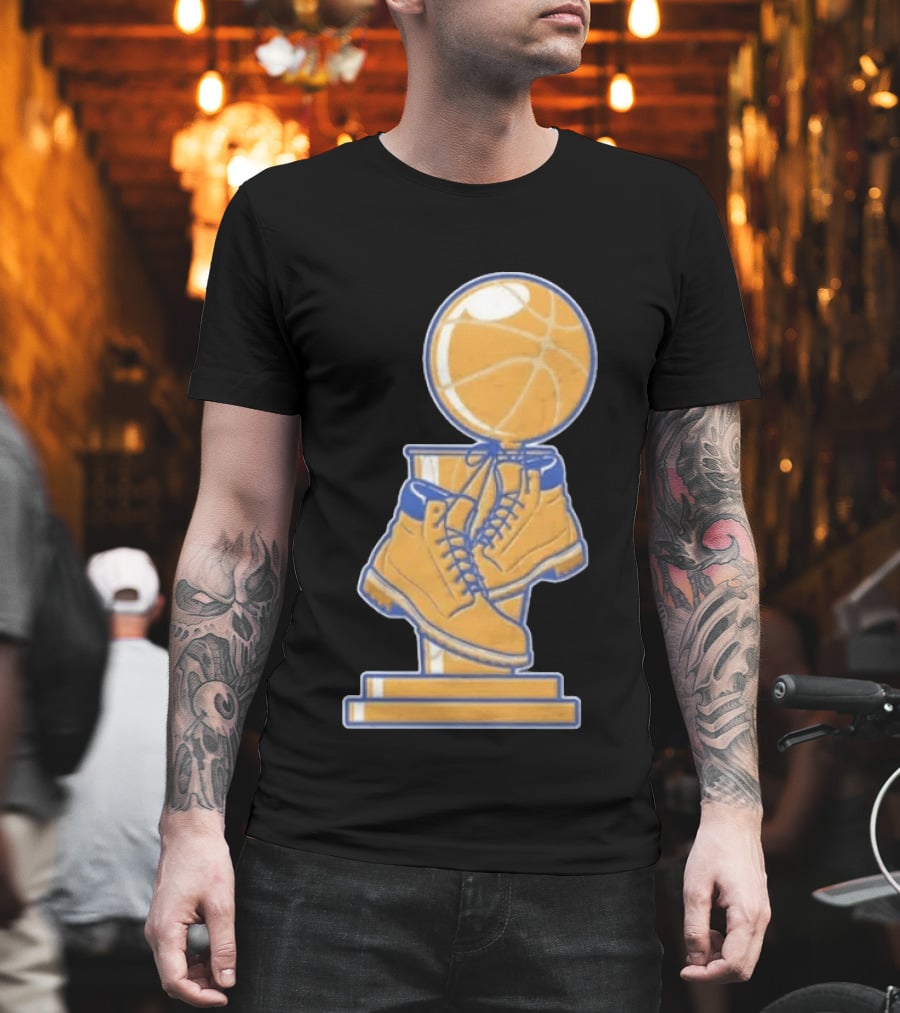 New York Knicks Basketball Timberland Boots Trophy T-Shirt