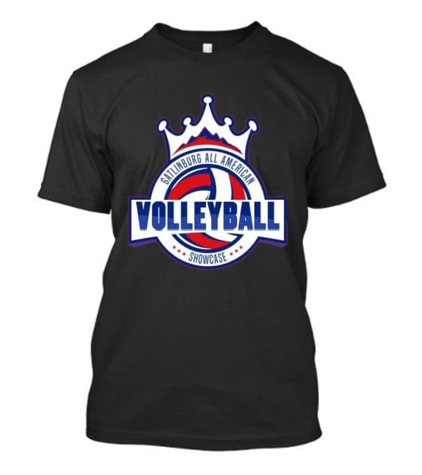 Gatlinburg All American Volleyball Showcase 2026 Crowned Mountain T-Shirt