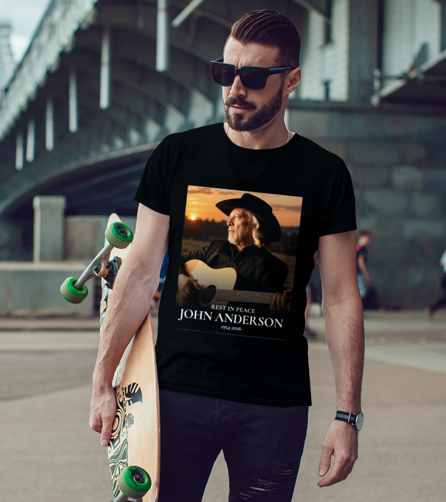 Rest In Peace John Anderson 1954 2026 Forever In Our Hearts T-Shirt