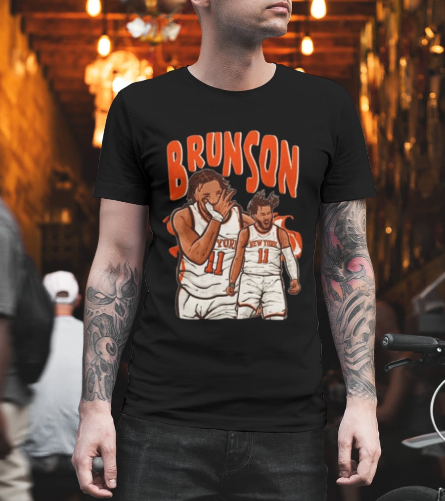 Brunson New York Knicks 11 Basketball Player T-Shirt