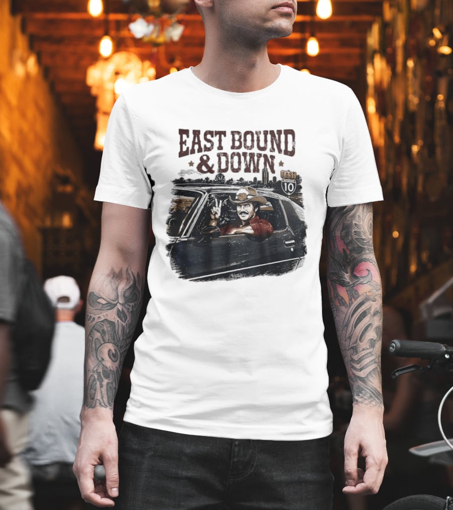 Burt Reynolds East Bound & Down Tallahassee Florida Interstate 10 T-Shirt