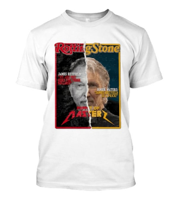 Rotting Stone James Hetfield Roger Waters Puppet Of Master T-Shirt