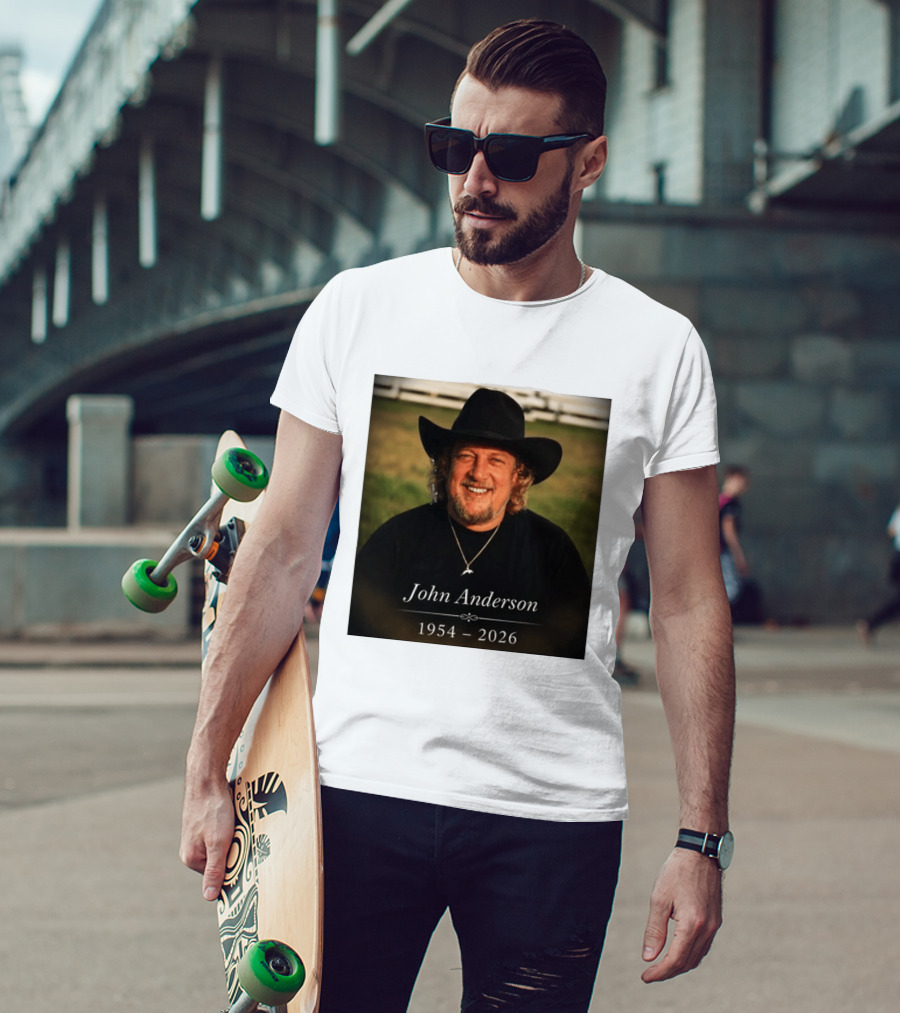 John Anderson 1954 2026 Memorial T-Shirt