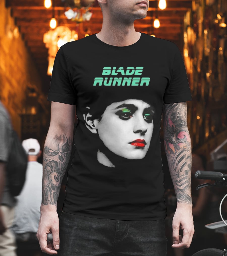 Blade Runner Rachael Sci Fi Sean Young Face T-Shirt