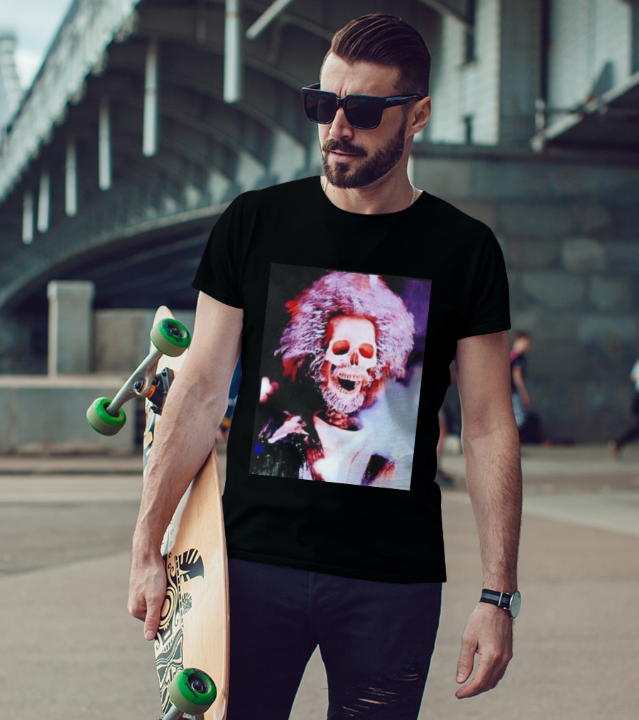 Daniel Stern Marv Merchants Electrocution Scene Skeleton Home Alone T-Shirt