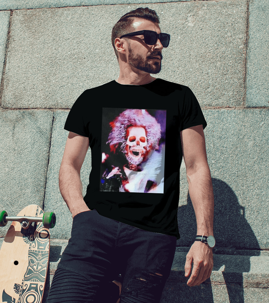 Daniel Stern Marv Merchants Electrocution Scene Skeleton Home Alone T-Shirt