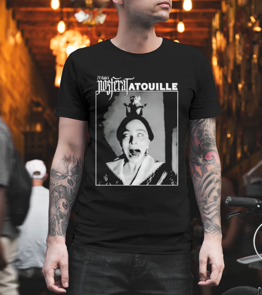 TV Kaiju's Nosferatouille Horror Parody Nosferatu Ratatouille Mashup T-Shirt