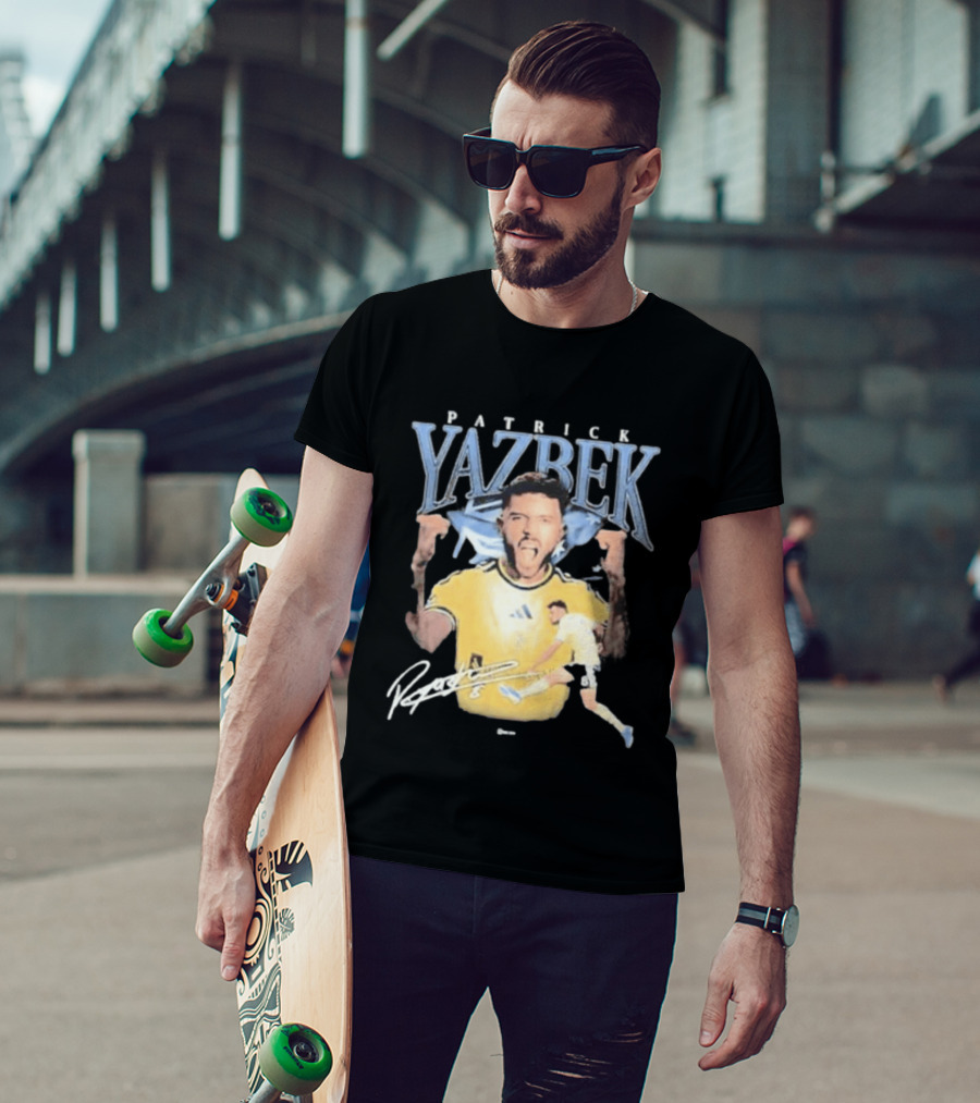 Patrick Yazbek Nashville SC No 8 Soccer Player T-Shirt