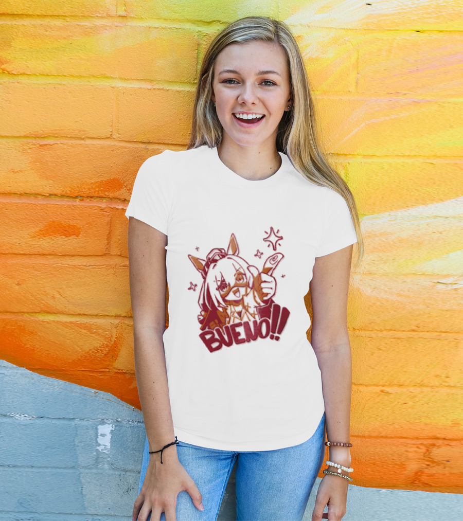 Tokai Teio Uma Musume Pretty Derby Bueno Anime Girl T-Shirt