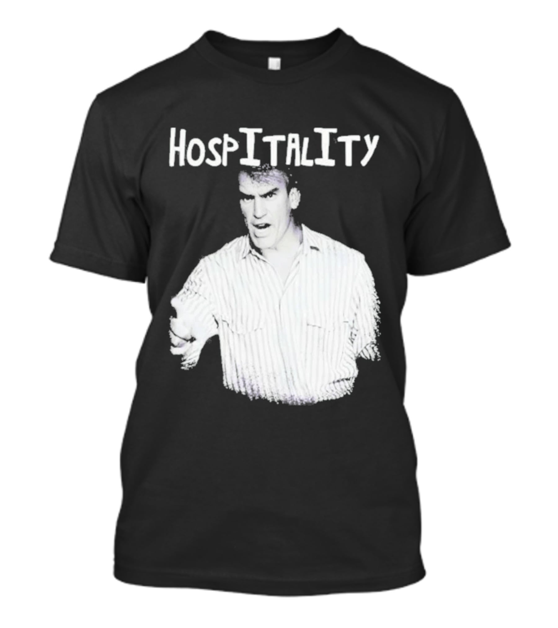 Hospitality Bootleg Striped Man T-Shirt