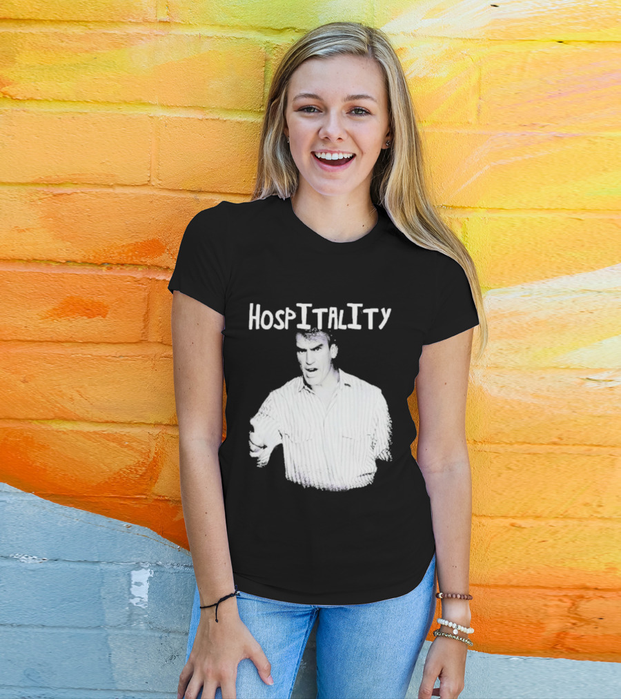 Hospitality Bootleg Striped Man T-Shirt