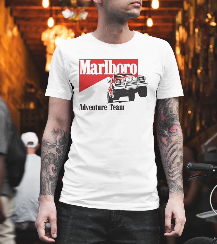 Marlboro Adventure Team Off Road Truck 4x4 Racing T-Shirt