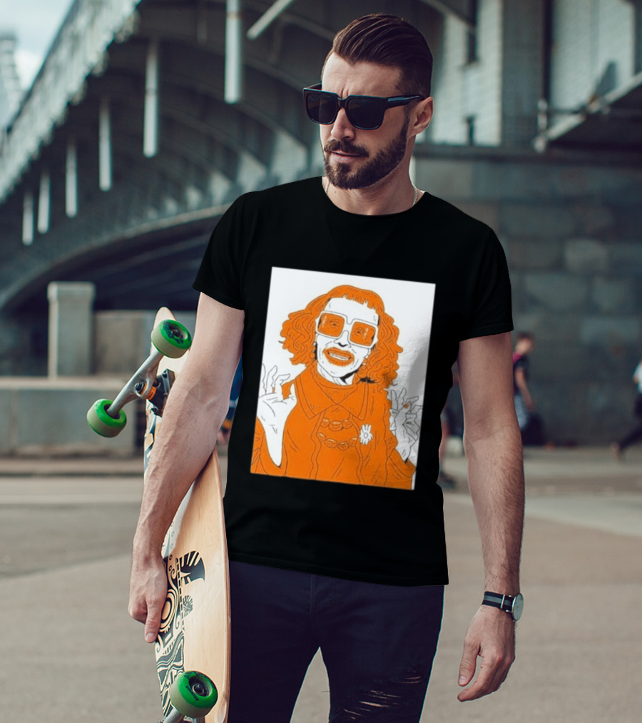 Aunt Gladys Orange Glasses T-Shirt