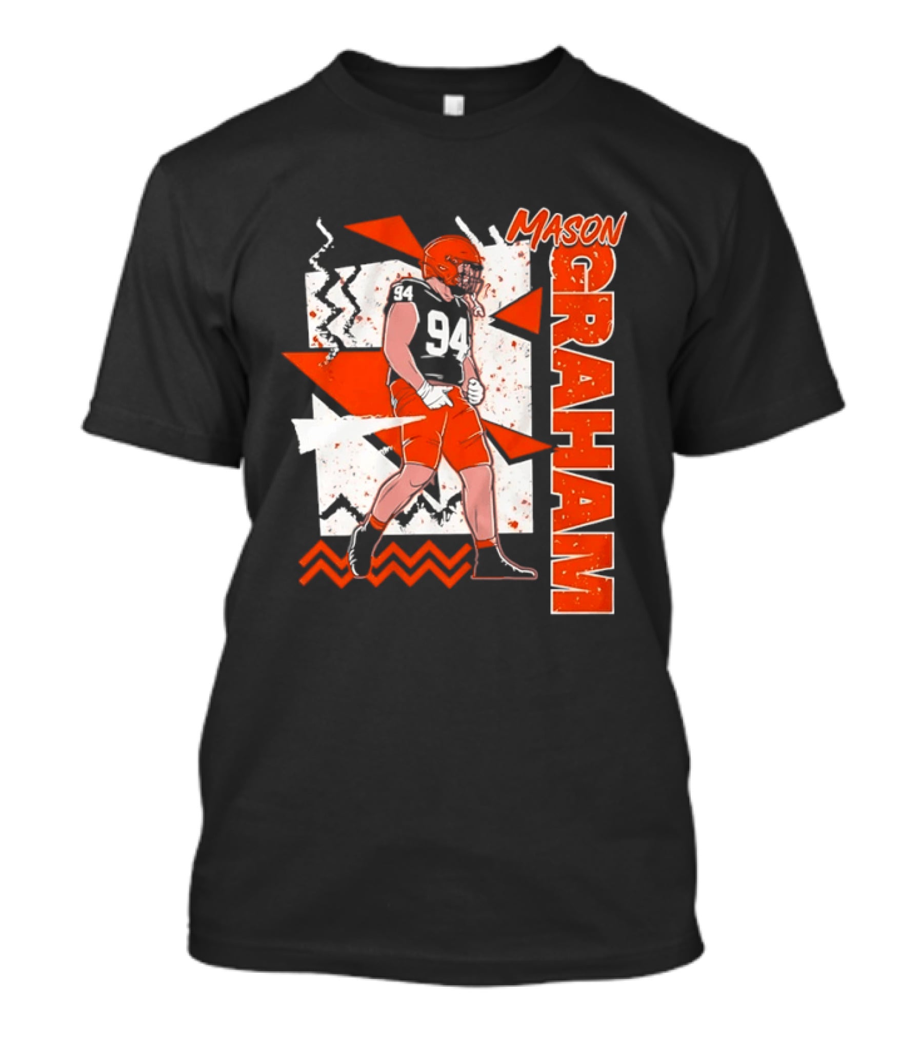 Mason Graham 94 Michigan Wolverines Football Player T-Shirt