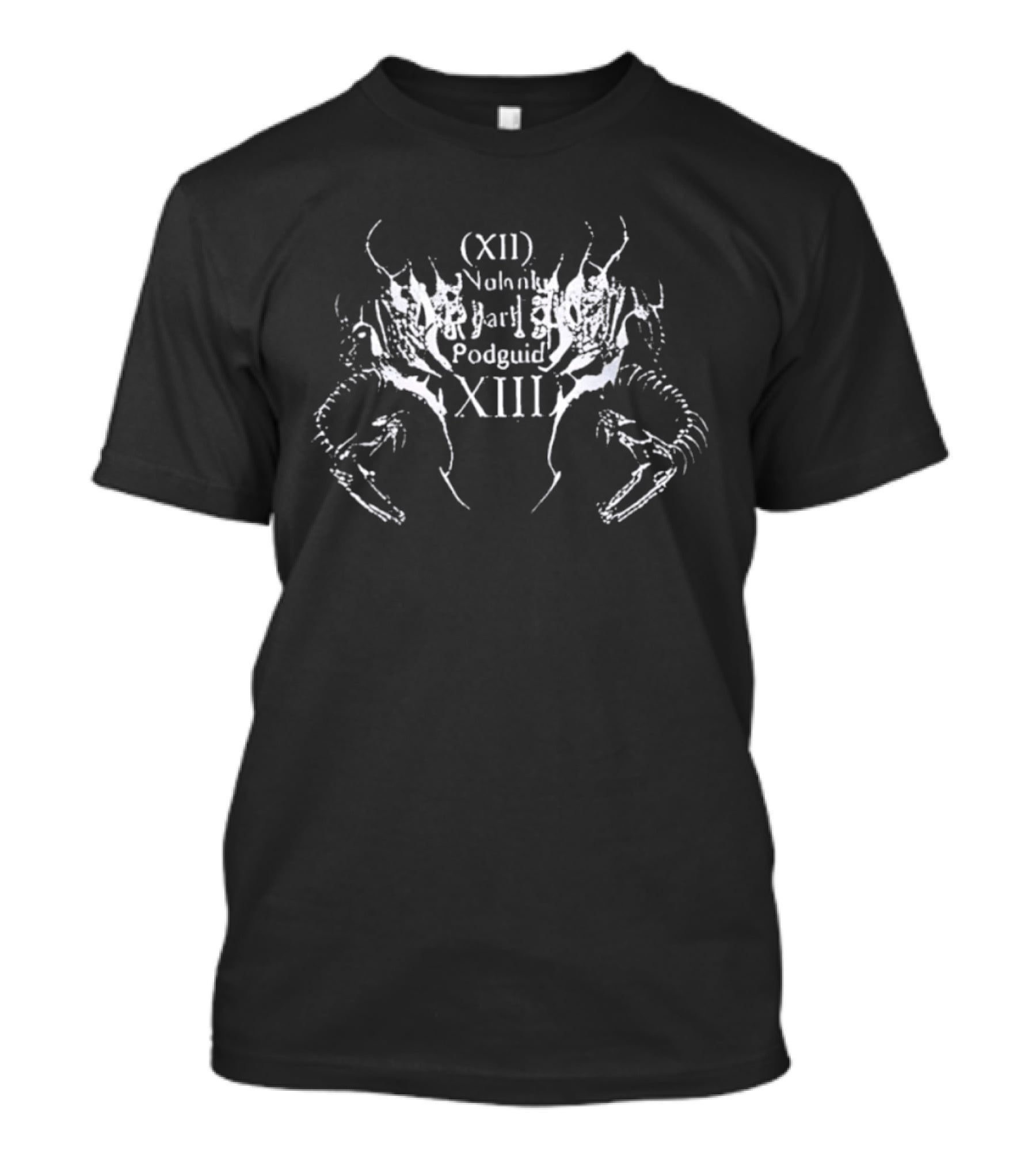 Nalanku Dark Podguid XII XIII Gothic Skulls T-Shirt