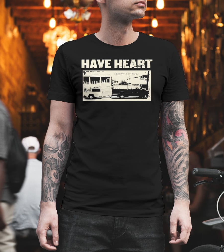Have Heart Ramblin' Boy Blues Bus And Van Scene T-Shirt