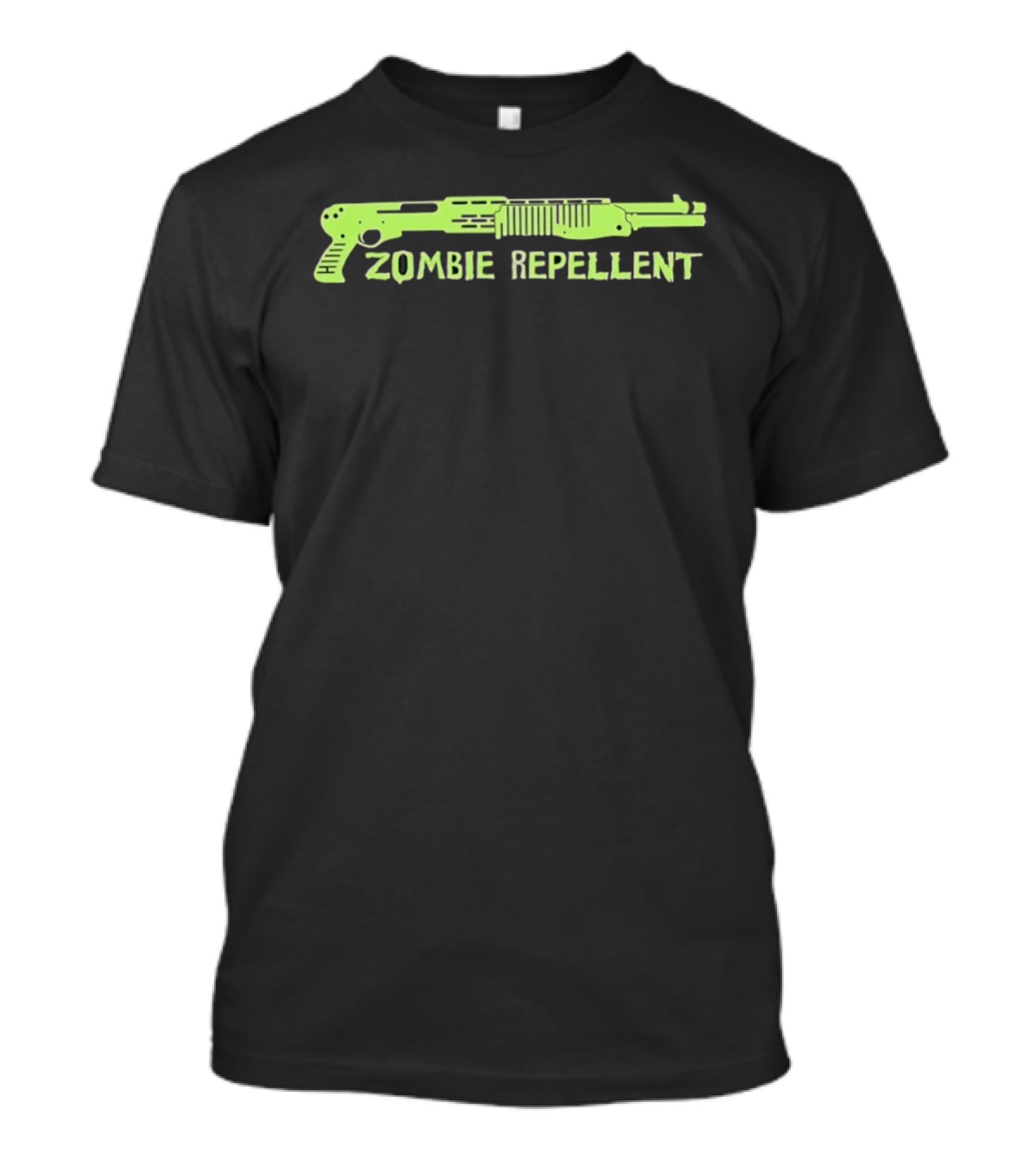 Zombie Repellent Shotgun Apocalypse Survival Essential T-Shirt