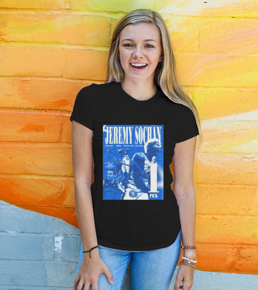 Jeremy Sochan No. 1 Pick 2026 NBA G League Draft Texas Legends T-Shirt