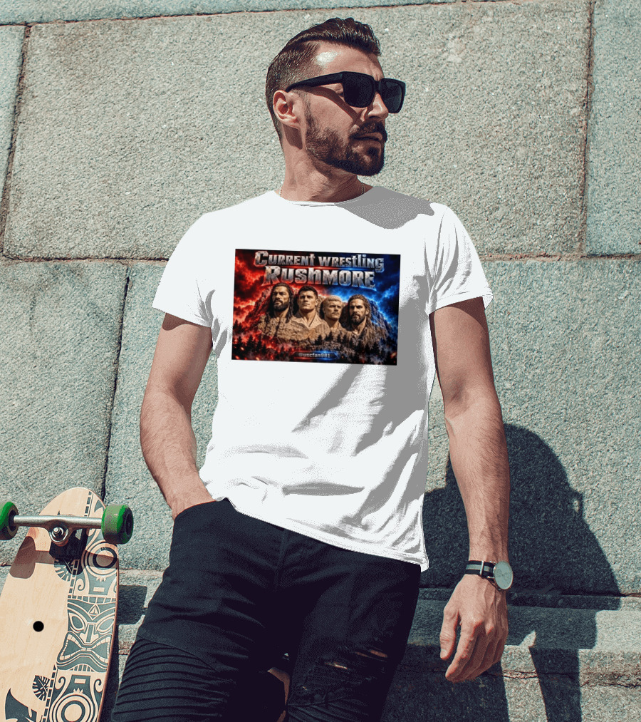 Current Wrestling Rushmore @uscfan981 T-Shirt
