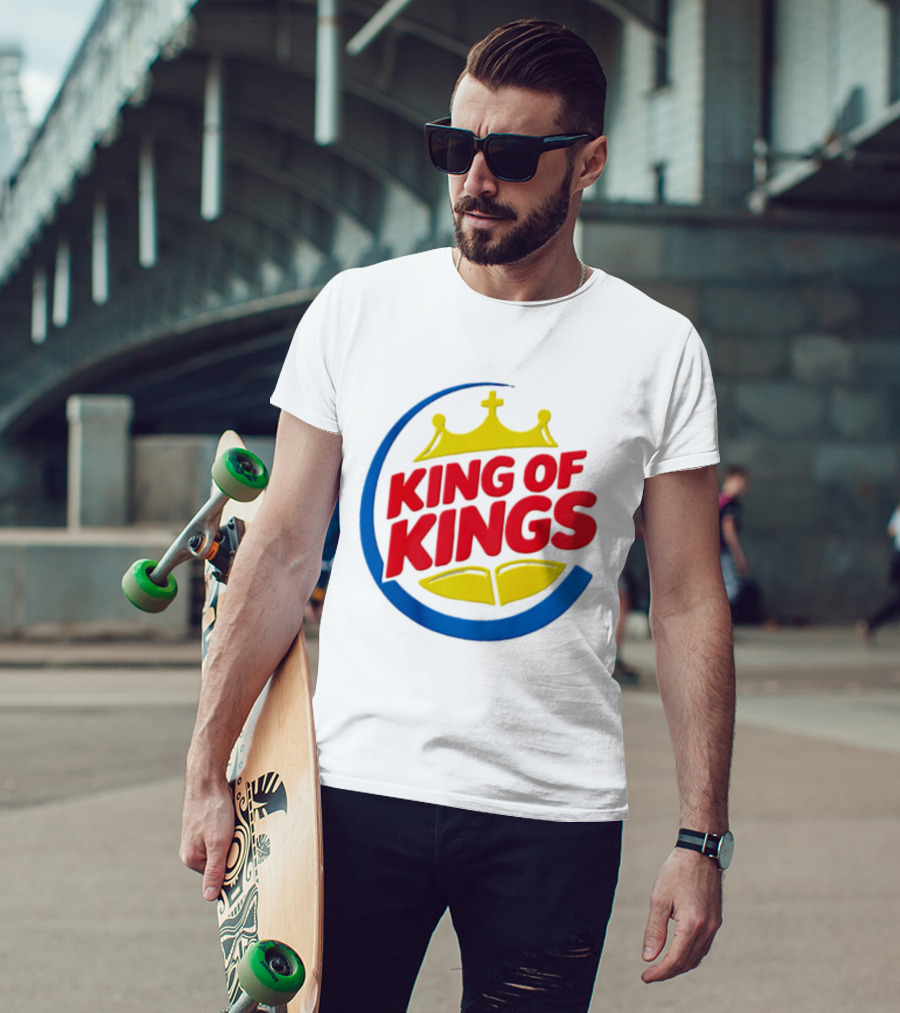 King Of Kings Christian Jesus Crown T-Shirt