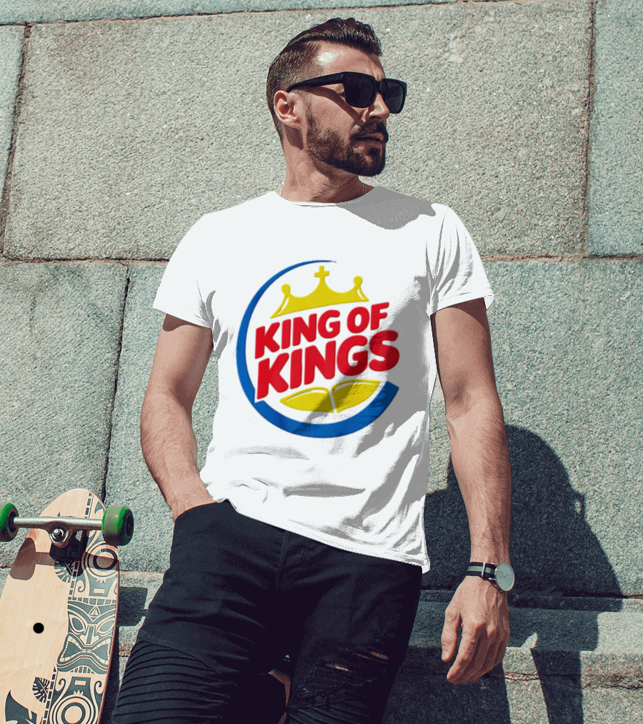 King Of Kings Christian Jesus Crown T-Shirt