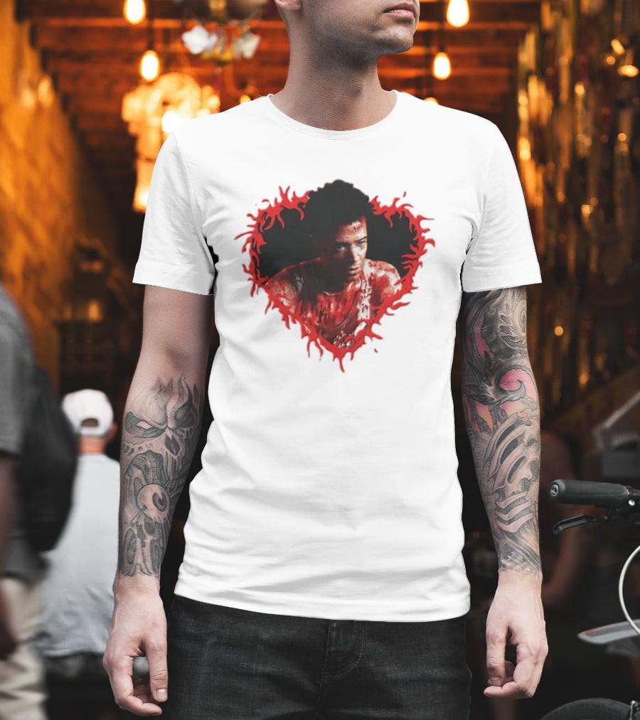 Louis De Pointe Du Lac Blood Heart Interview With The Vampire T-Shirt