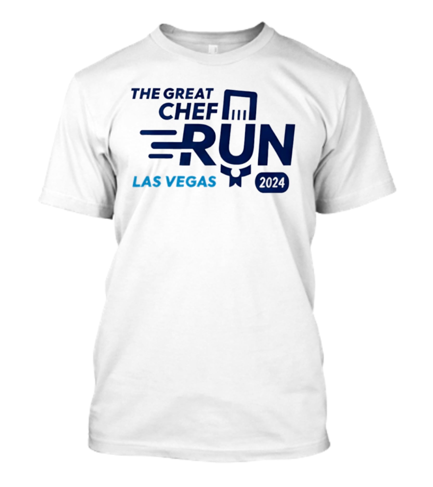 The Great Chef Run Las Vegas 2024 Culinary Event T-Shirt